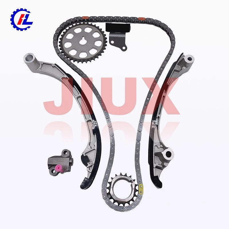 Pecyn Cadwyn Amser Gyda Gêr Yn Gydnaws Gyda Toyota Yn Gydnaws Gyda Hilux Tacoma 2.0L Engine 1TR-FE INNOVA 13506-75040 13521-75020